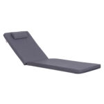 ΜΑΞΙΛΑΡΙ ΞΑΠΛΩΣΤΡΑΣ ΜΕ ΠΡΟΣΚΕΦΑΛΟ SIFNOS HM11234.15T TEXTILENE 600g/m2 2x1-ΜΑΥΡΟ