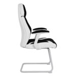 ΠΟΛΥΘΡΟΝΑ ZAHARA HM1102.02 ΣΕ ΧΡΩΜΑ ΜΑΥΡΟ ΜΕ ΑΣΠΡΟ 66,5x63x108cm - Image 6