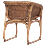 ΠΟΛΥΘΡΟΝΑ ΕΣΩΤ.ΧΩΡΩΝ TUCKET HM9958.02 ΦΥΣΙΚΟ RATTAN-ΚΑΡΥΔΙ ΧΡΩΜΑ 63x60x77Υεκ - Image 5