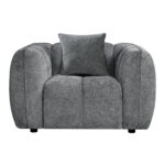 ΠΟΛΥΘΡΟΝΑ LYKKE HM3325.01 ΓΚΡΙ ΥΦΑΣΜΑ 119x89x70Υεκ - Image 3