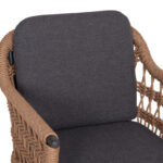 ΠΟΛΥΘΡΟΝΑ BOXER HM6556.01 ΑΛΟΥΜΙΝΙΟ & OLEFIN ΓΚΡΙ-TWIST WICKER 58x60x80Yεκ - Image 10