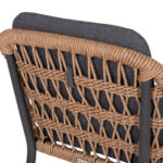 ΠΟΛΥΘΡΟΝΑ BOXER HM6556.01 ΑΛΟΥΜΙΝΙΟ & OLEFIN ΓΚΡΙ-TWIST WICKER 58x60x80Yεκ - Image 13