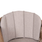 ΠΟΛΥΘΡΟΝΑ VICTUS HM6559.02 ΑΛΟΥΜΙΝΙΟ & OLEFIN ΜΠΕΖ-TWIST WICKER 60x62x76Yεκ - Image 8
