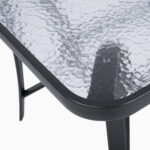 ΣΕΤ ΤΡΑΠΕΖΑΡΙΑΣ ΓΚΡΙ ΜΕΤΑΛΛΙΚΟ 5ΤΜΧ ΜΕ 4 ΚΑΡΕΚΛΕΣ & ΤΡΑΠΕΖΙ 140Χ80 HM5200.01 - Image 9
