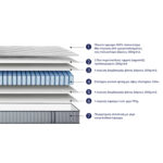 ΣΤΡΩΜΑ ΜΟΝΟ HYPNOTTICA HM748.01 POCKET SPRINGS--ΛΕΥΚΟ 90x190x25Υεκ. - Image 8