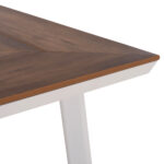 ΤΡΑΠΕΖΙ ΑΛΟΥΜΙΝΙΟΥ TABER HM5131.11 ΛΕΥΚΟ ΜΕ POLYWOOD TOP 200x100x75Υεκ - Image 9