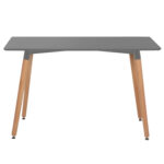 ΤΡΑΠΕΖΙ MINIMAL HM8581.02 ΑΝΟΙΧΤΟ ΓΚΡΙ MDF-ΠΟΔΙΑ ΟΞΙΑ ΣΕ ΦΥΣΙΚΟ ΧΡΩΜΑ- 120Χ60X74Υεκ. - Image 9