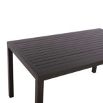ΤΡΑΠΕΖΙ ΤΡΑΠΕΖΑΡΙΑΣ ΑΛΟΥΜΙΝΙΟΥ SAHIRA HM5571.02 ΑΝΘΡΑΚΙ 140Χ80X75,5Υεκ. - Image 9