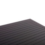 ΤΡΑΠΕΖΙ ΤΡΑΠΕΖΑΡΙΑΣ ΑΛΟΥΜΙΝΙΟΥ SAHIRA HM5571.02 ΑΝΘΡΑΚΙ 140Χ80X75,5Υεκ. - Image 10