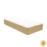 Κρεβάτι με στρώμα Athos Sleepy pakoworld wenge 90x190εκ - Image 4
