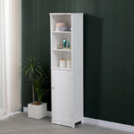Ντουλάπι-στήλη Desilia pakoworld mdf λευκό 37x30x160εκ - Image 4