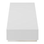 ΕΠΙΠΛΟ ΤΗΛΕΟΡΑΣΗΣ ΤΟΙΧΟΥ ME LED SAVOR HM18381.02 ΜΕΛΑΜΙΝΗ ΛΕΥΚΗ 150x29,5x22Υεκ - Image 4