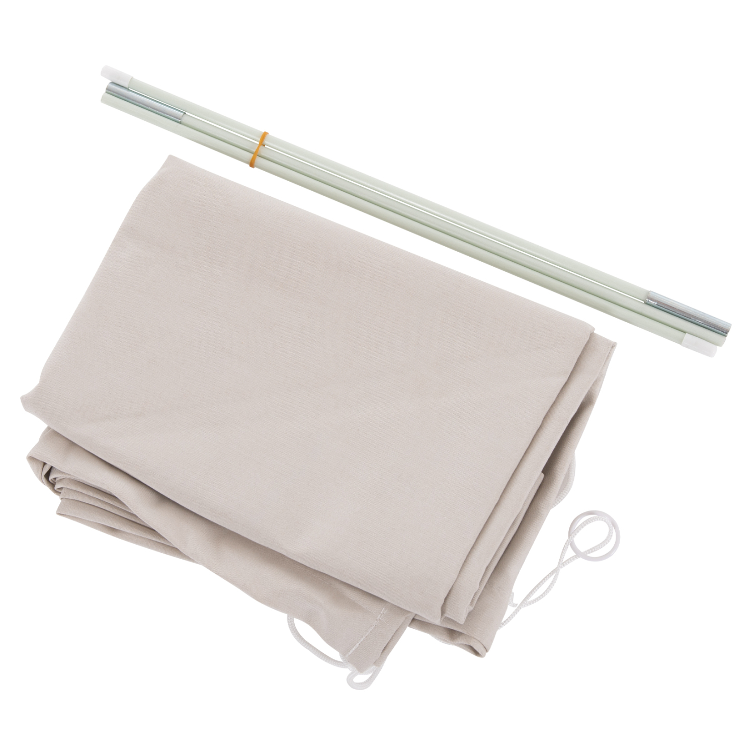 kalymma-4x4m-gia-omprela-fb9662102-spun- ΚΑΛΥΜΜΑ 4X4m ΓΙΑ ΟΜΠΡΕΛΑ HM6621.02 - SPUN POLYESTER ΣΕ ΜΠΕΖ - Image 1