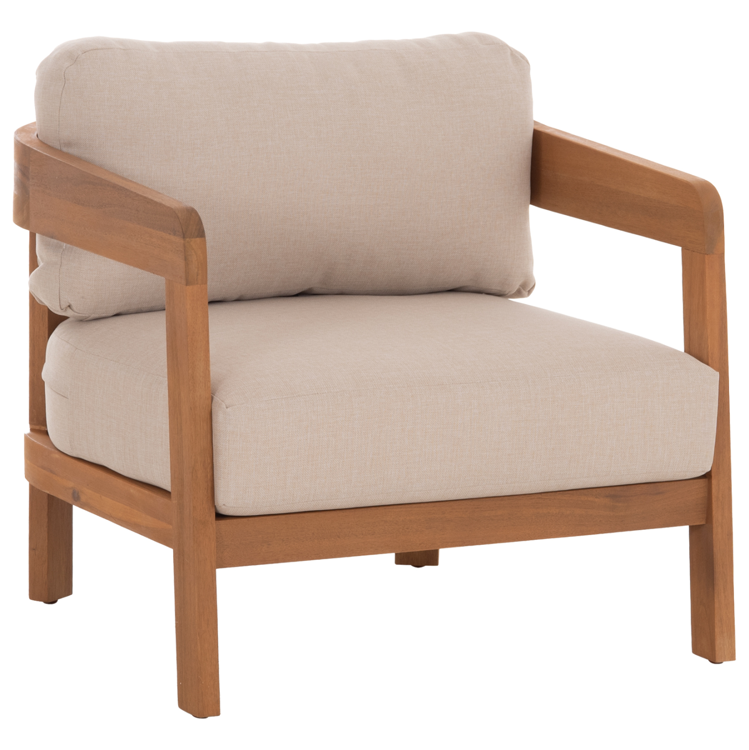 polythrona-lounge-exchoroy-fb96513-xylo- ΠΟΛΥΘΡΟΝΑ LOUNGE ΕΞ.ΧΩΡΟΥ SOLARA HM6513 ΞΥΛΟ ΑΚΑΚΙΑΣ ΦΥΣΙΚΟ-ΜΑΞΙΛΑΡΙΑ ΕΚΡΟΥ 75x70x75Υεκ - Image 1