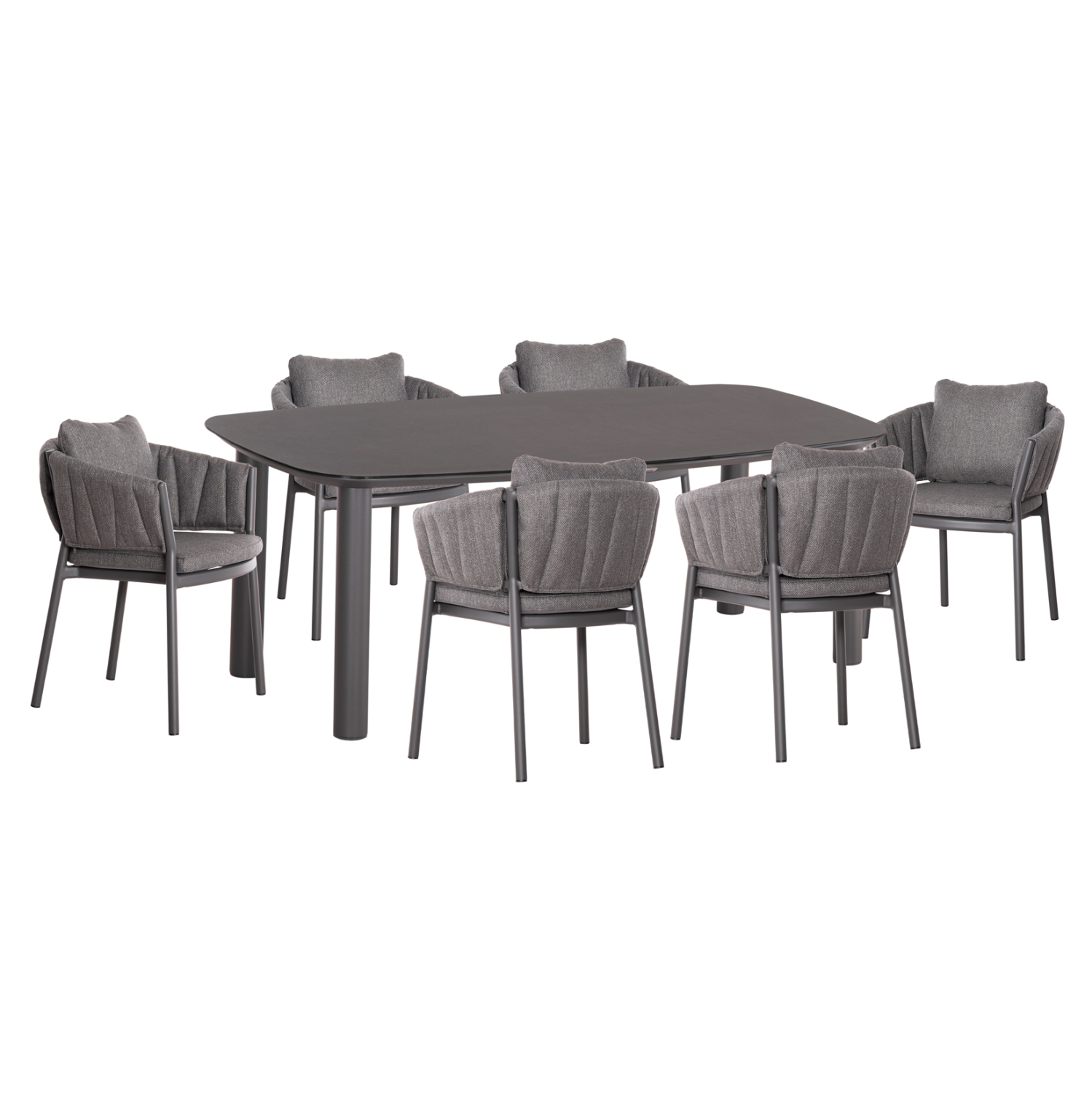 set-trapezarias-exchoroy-7tmch-fb9109090 ΣΕΤ ΤΡΑΠΕΖΑΡΙΑΣ ΕΞ.ΧΩΡΟΥ 7ΤΜΧ SHANKS HM10909.01 ΑΛΟΥΜΙΝΙΟ & OLEFIN ΜΑΞΙΛΑΡΙΑ ΓΚΡΙ - Image 1